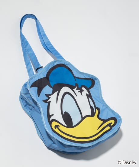 Disney / FACE DESIGN COLOR TOTE BAG(ドナルド)【WCJ-GC-059BLU03】