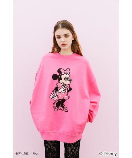 Disney / SWEAT BIG TOP(ミニー)【WCJ-TD-004PNK02】