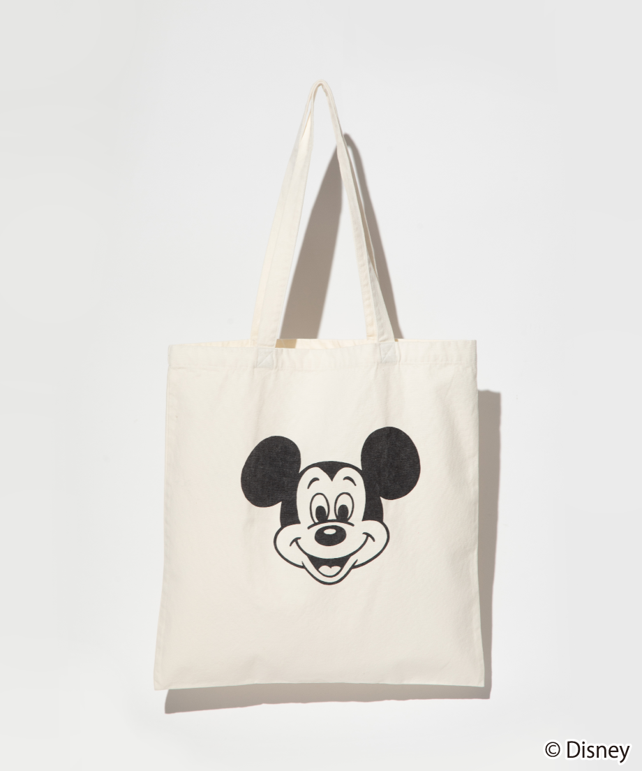 WCJ Disney / FACE DESIGN TOTE BAG(ミッキー) Disney / TOTE BAG（ミッキー）【WCJ-GC-021WH】 | WCJ OFF