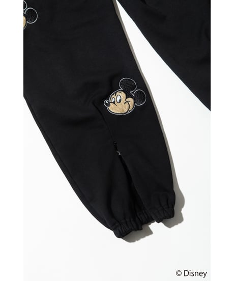 Disney / EMBROIDERY SWEAT PANTS(ミッキー)【WCJ-TD-045BLK01】