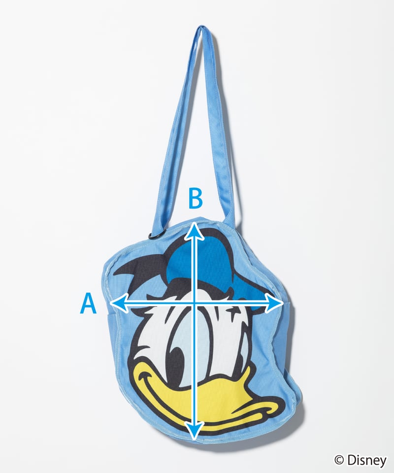 Disney / FACE DESIGN COLOR TOTE BAG(ドナルド)【WCJ-G