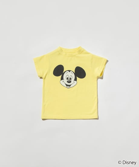Disney / KIDS TEE（ミッキー）【WCJ-GC-051YEL01】
