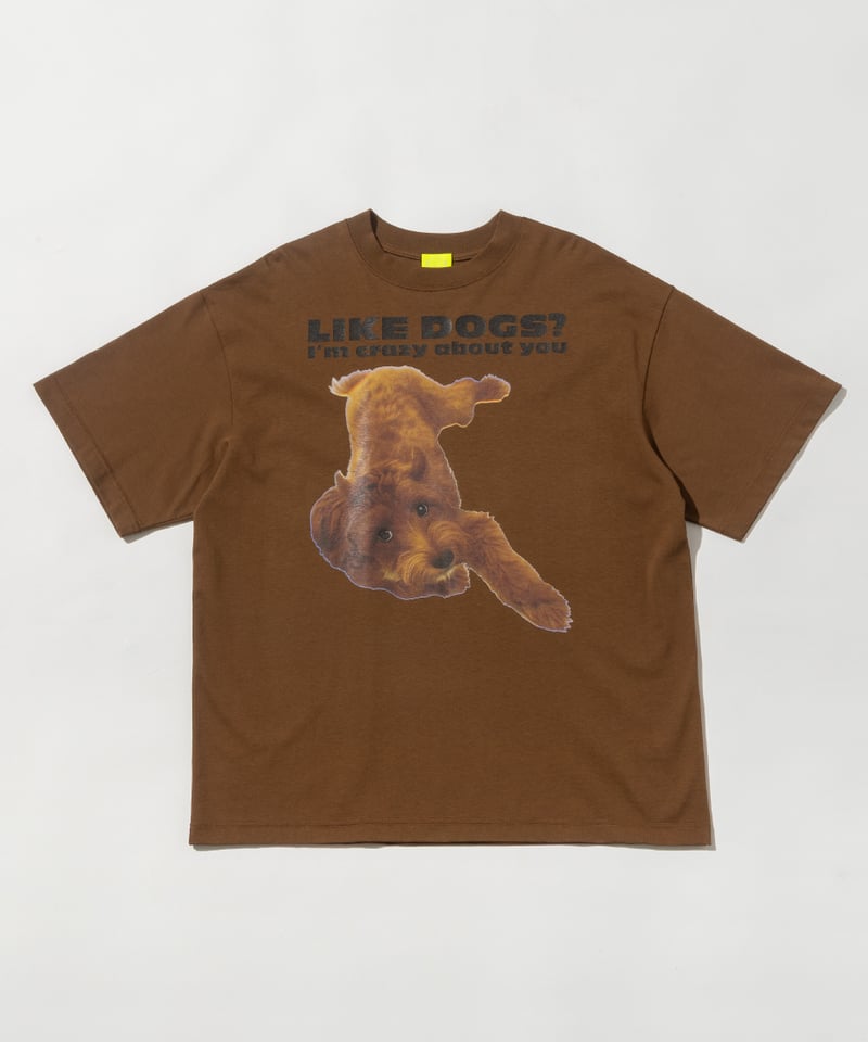 DOG TEE【WCJ-LK-031BRN】 | WCJ OFFICIAL WEB STORE