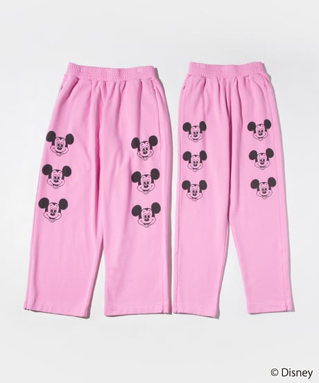 Disney / SWEAT PANTS(ミッキー)【WCJ-NA-050PNK01】