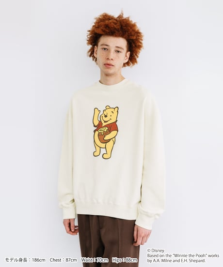 Disney / BIG SWEAT TOP(プーさん)【WCJ-NA-041IVO09】