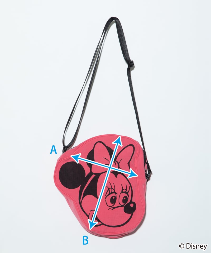 WCJ ショルダーバッグ ミニー Disney / FACE DESIGN SHOULDER BAG（S）(ミニー)【WCJ-G