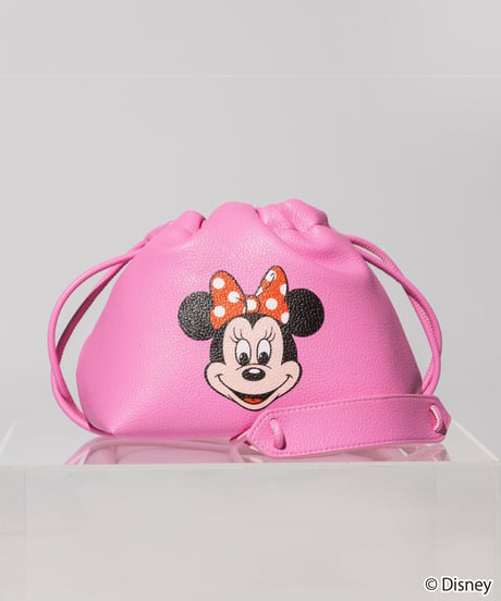 Disney / DRAWSTRING BAG(ミニー)【WCJ-TD-052PNK02】※7月下旬発送予定