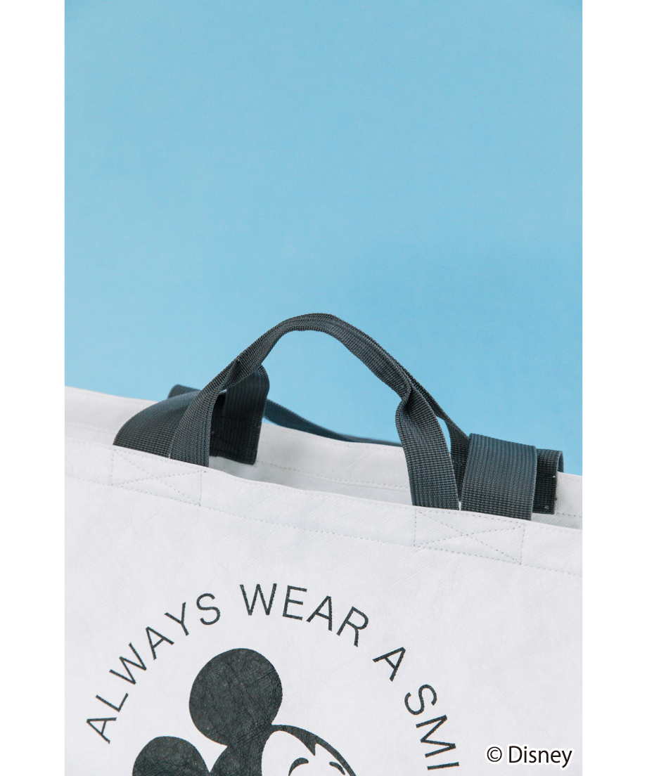 Disney / PAPER TOTE BAG（ミッキー）【WCJ-GC-006WH】 | W