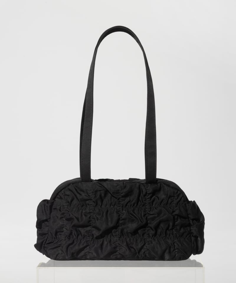 撥水】ギャザーバッグ【WCJ-HI-008BLK】※2月18日以降順次発送予定