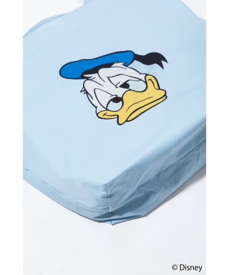 【撥水】Disney / 膨張エコバッグ(ドナルド)【WCJ-TD-037BLU03】