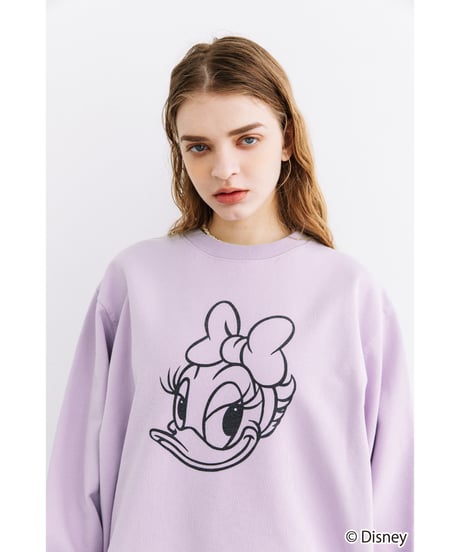 Disney / SWEAT TOP(デイジー)【WCJ-TD-001PUR04】
