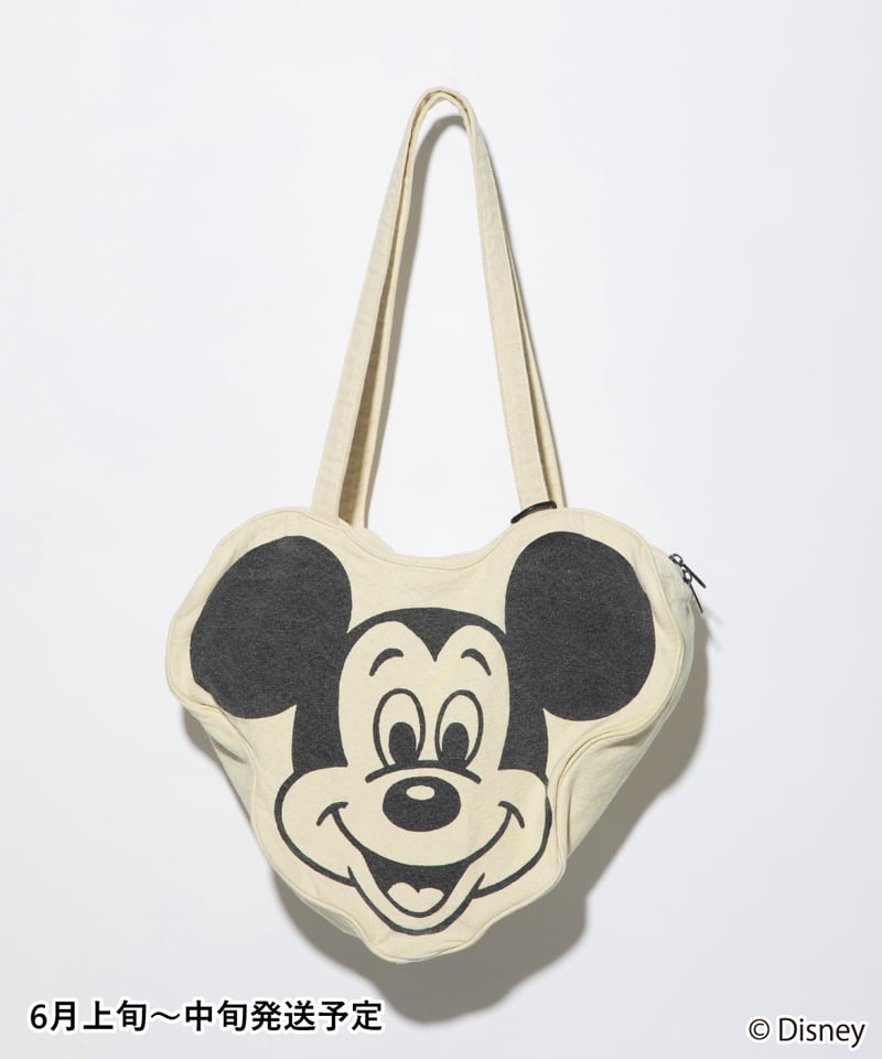wcj ミッキーフェイスデザイントートバッグ wcj ミッキー フェイストートバッグ