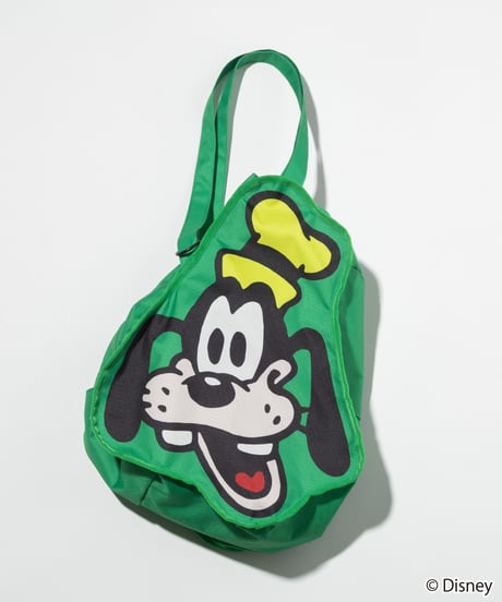 Disney / FACE DESIGN COLOR TOTE BAG(グーフィー)【WCJ-GC-059GRN06】