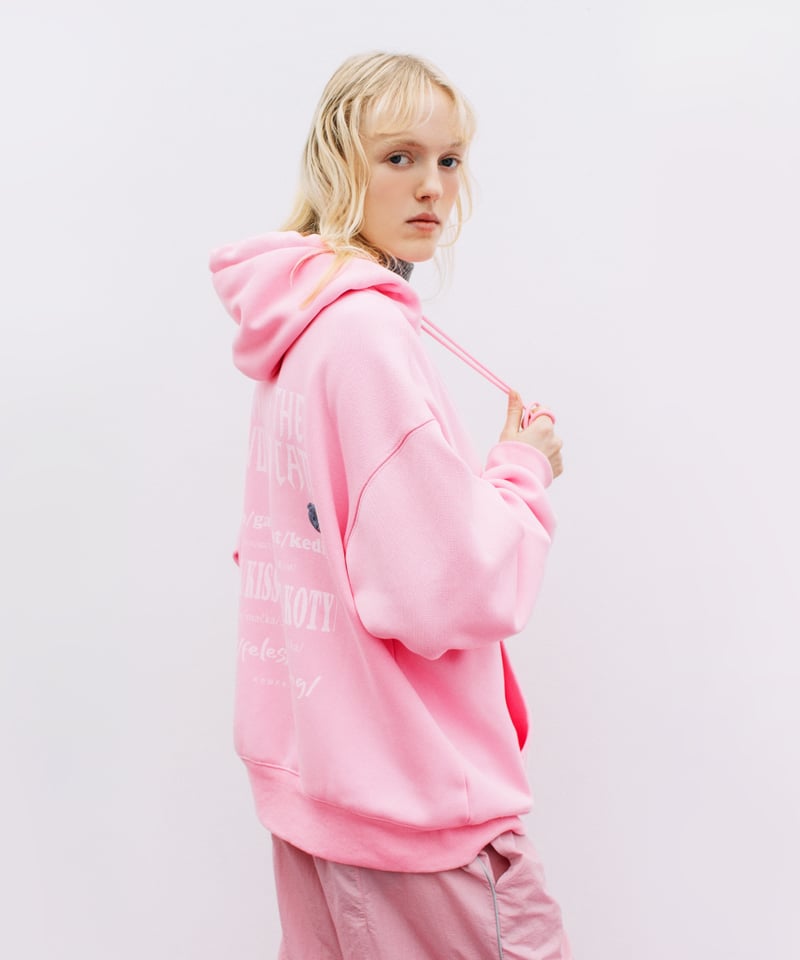 CAT OF THE WORLD ZIP UP HOODIE【WCJ-LK-021PNK】 |