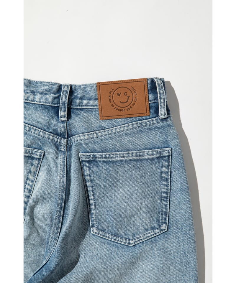 ロールアップデニムパンツ【WCJ-GM-015LBU】 | WCJ OFFICIAL WEB