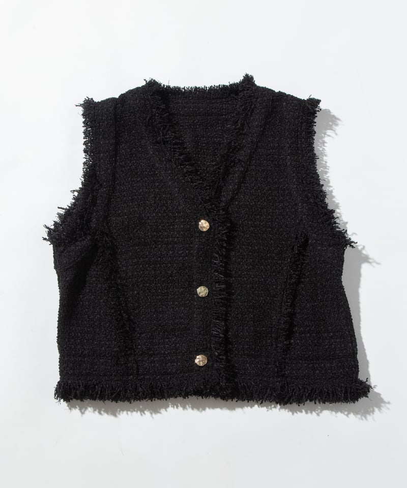 フリンジベスト ホワイト WCJ フリンジベスト【WCJ-TA-016IVO】 | WCJ OFFICIAL WEB STORE