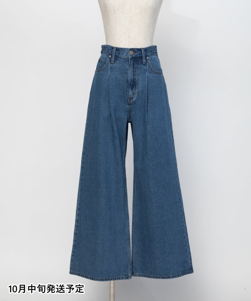 wcj　パンツ ベルト付きワイドセンタープレスパンツ【WCJ-TA-002BLK】 | WCJ
