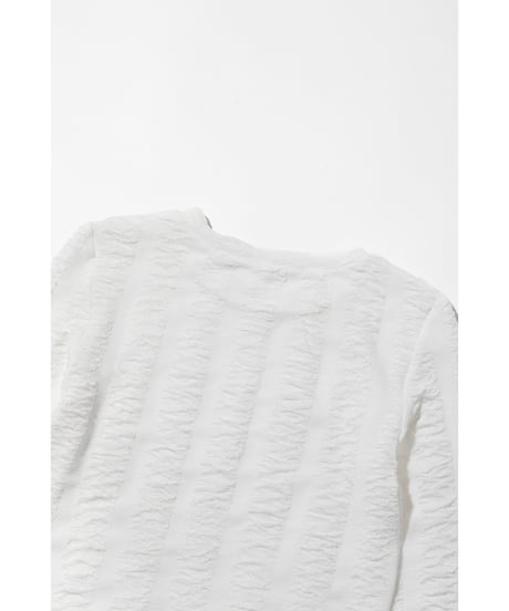 ジャガードTOPS【WCJ-PP-125WHT】