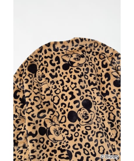 Disney / LEOPARD DESIGN COAT【WCJ-NA-048BEG-BLK】