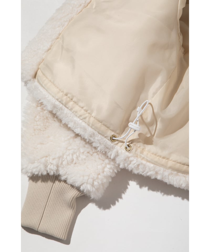 WCJ 【撥水】エコファーライナー付きコート 撥水】エコファーライナー付きコート【WCJ-TA-003LBE-IVO】 | WCJ OFF