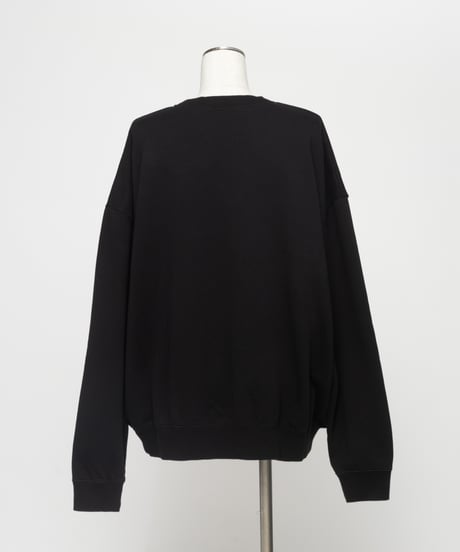 Disney / MICKEY AND FRIENDS SWEAT TOP【WCJ-TD-026BLK】