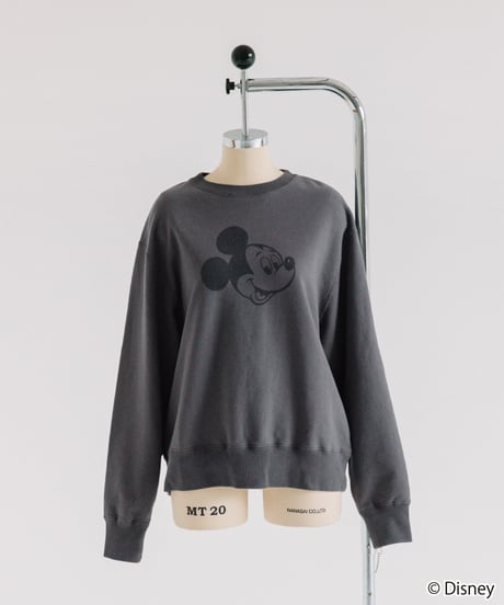 Disney / SWEAT TOP(ミッキー)【WCJ-NA-020DGY】