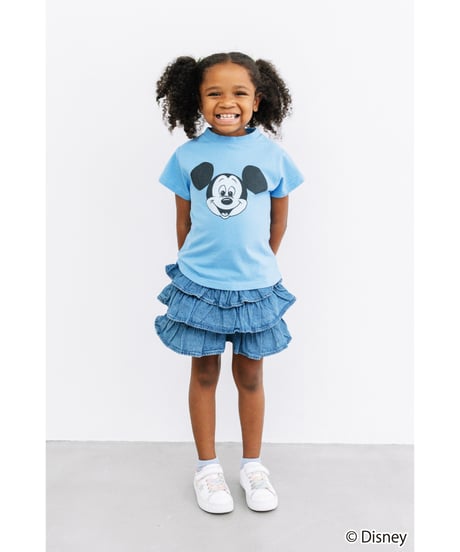 Disney / KIDS TEE（ミッキー）【WCJ-GC-051BLU01】