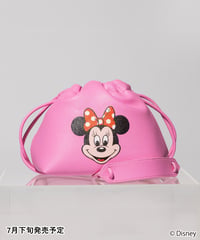 Disney / DRAWSTRING BAG(ミニー)【WCJ-TD-052PNK02】※7月下旬発売予定