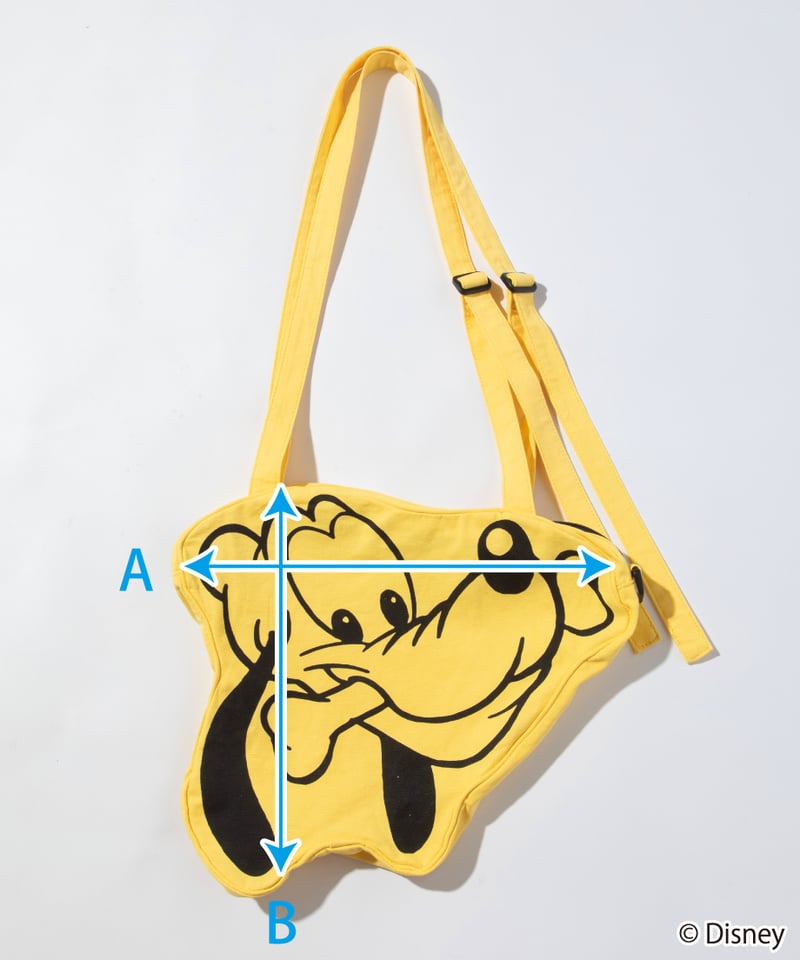Disney / FACE DESIGN SHOULDER BAG(プルート)【WCJ-GC-