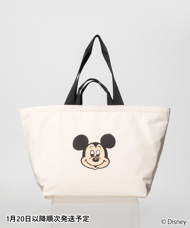 撥水】Disney / TOTE BAG(ミッキー)【WCJ-TD-007IVO01】※1月
