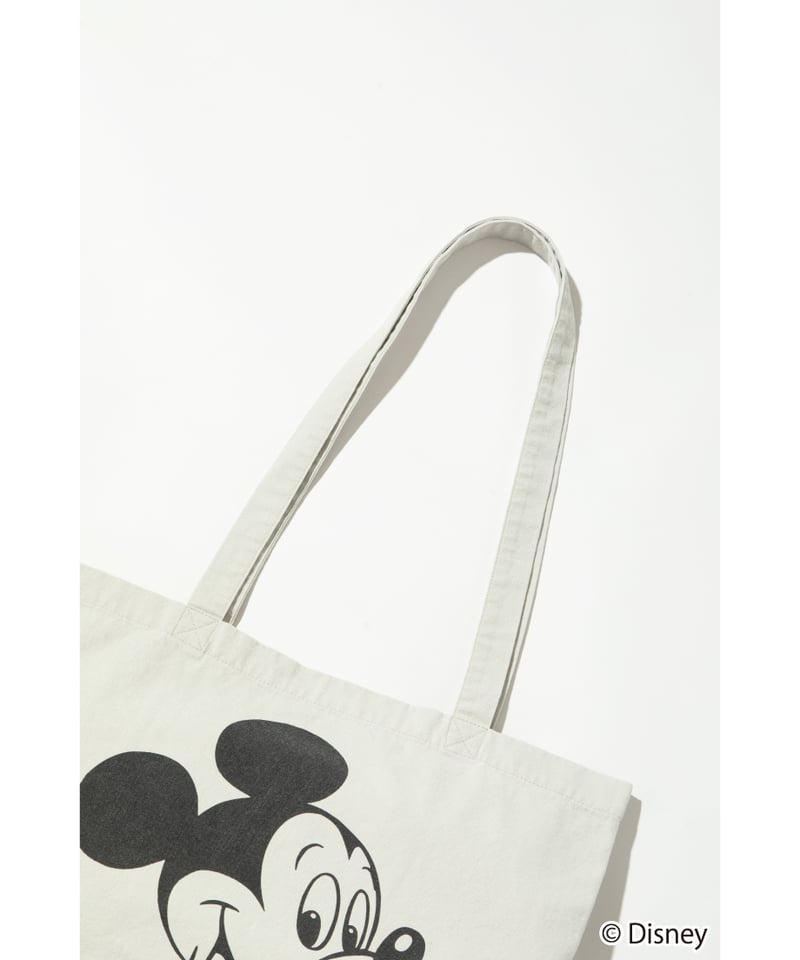 WCJ　ミッキー　トートバッグ　アイボリー Disney / TOTE BAG（ミッキー）【WCJ-GC-021WH】 | WCJ OFF