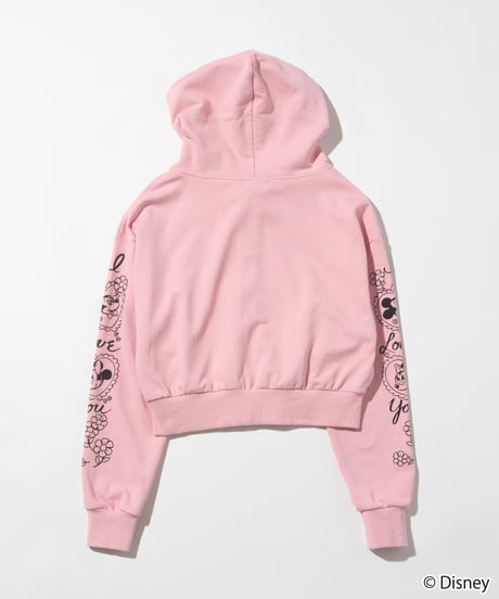 Disney / SWEAT ZIP HOODIE(ミッキー&ミニー)【WCJ-TD-062PNK26】