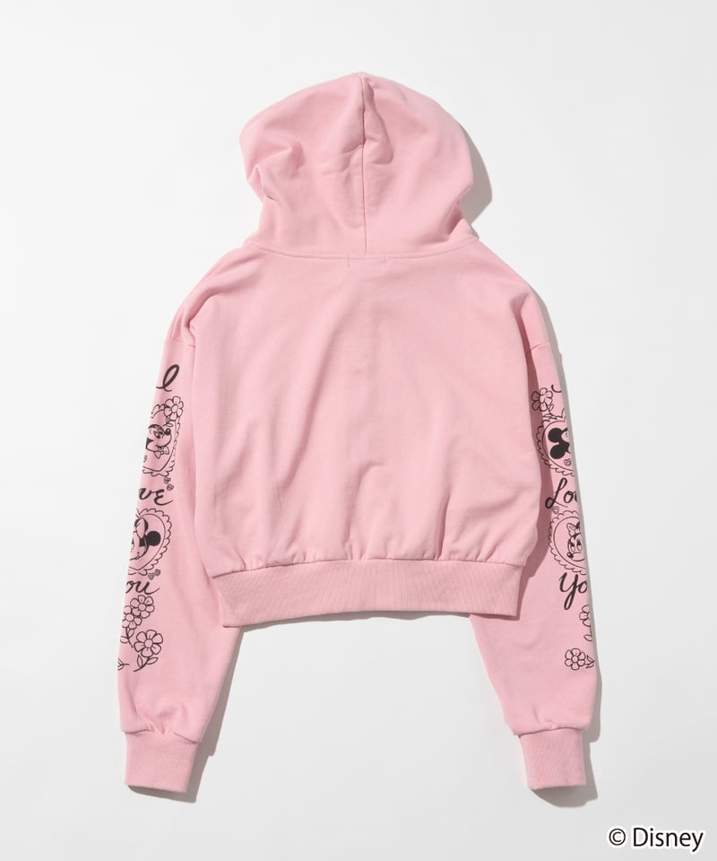 Disney / SWEAT ZIP HOODIE(ミッキー&ミニー)【WCJ-TD-062P