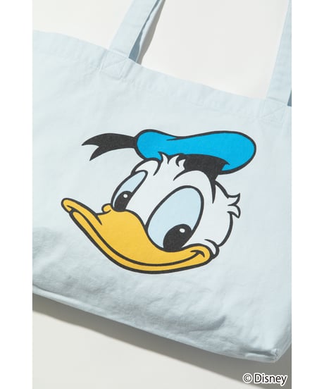 Disney / WIDE TOTE BAG(ドナルド)【WCJ-TD-006SAX03】