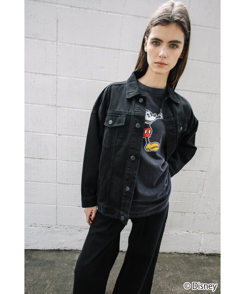 t*m様 WCJ デニムジャケット ニットスリーブ付き ソフトデニムジャケット【WCJ-TA-005BLK】 | WCJ OFFICIAL WEB S