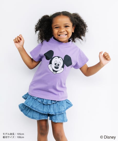 Disney / KIDS TEE（ミッキー）【WCJ-GC-051PUR01】