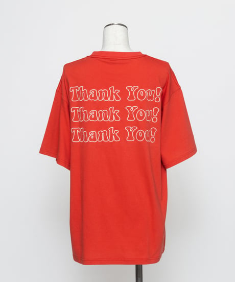 THANK YOU TEE【WCJ-TC-146RED】