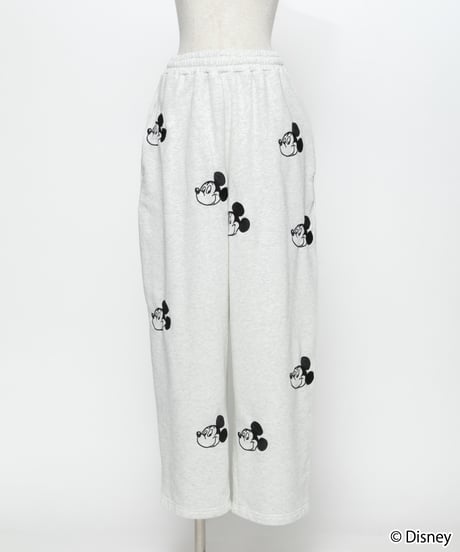 Disney / EMBROIDERY SWEAT PANTS(ミッキー)【WCJ-TD-045GRY01】