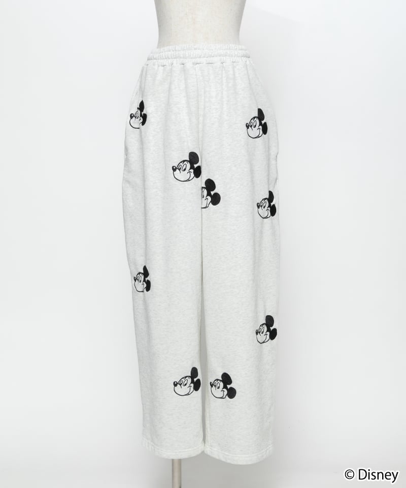 Disney / EMBROIDERY SWEAT PANTS(ミッキー)【WCJ-TD-04