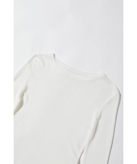 シアーニットTOPS【WCJ-MK-029IVO】