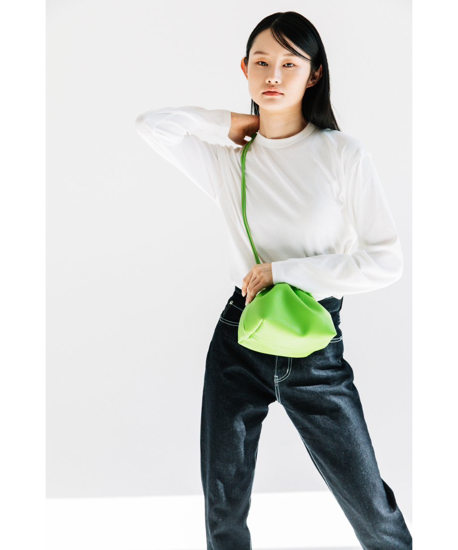 ソフトエコレザー巾着【WCJ-QU-097GR】 | WCJ OFFICIAL WEB STORE