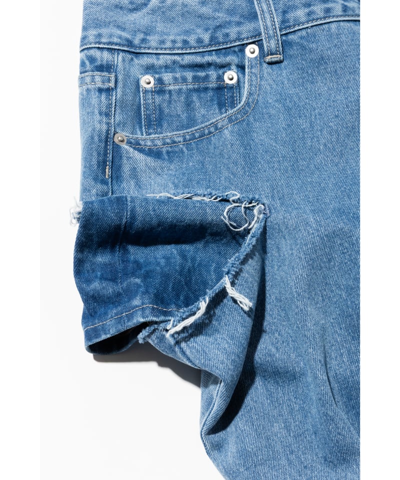 WCJレイヤードデニムパンツ レイヤードデニムパンツ【WCJ-GM-026BLU】 | WCJ OFFICIAL WEB S