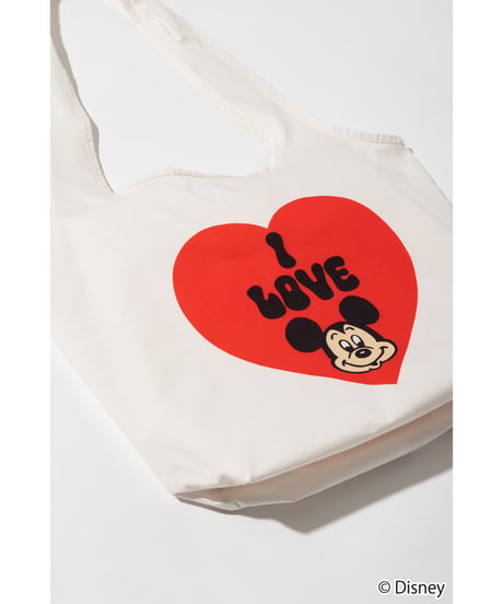 【撥水】Disney / 膨張エコバッグ【WCJ-TD-050WHT】