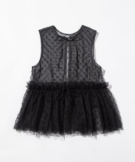 ビーズチュールTOPS【WCJ-PP-104BLK】
