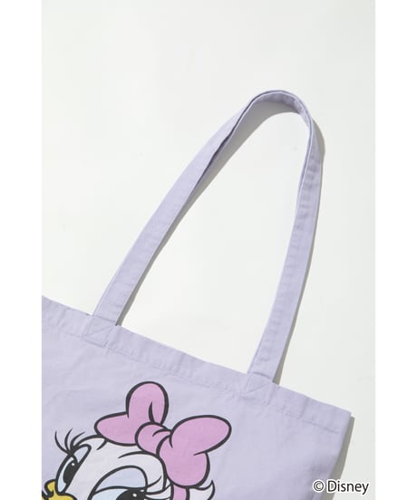 Disney / WIDE TOTE BAG(デイジー)【WCJ-TD-006PUR04】