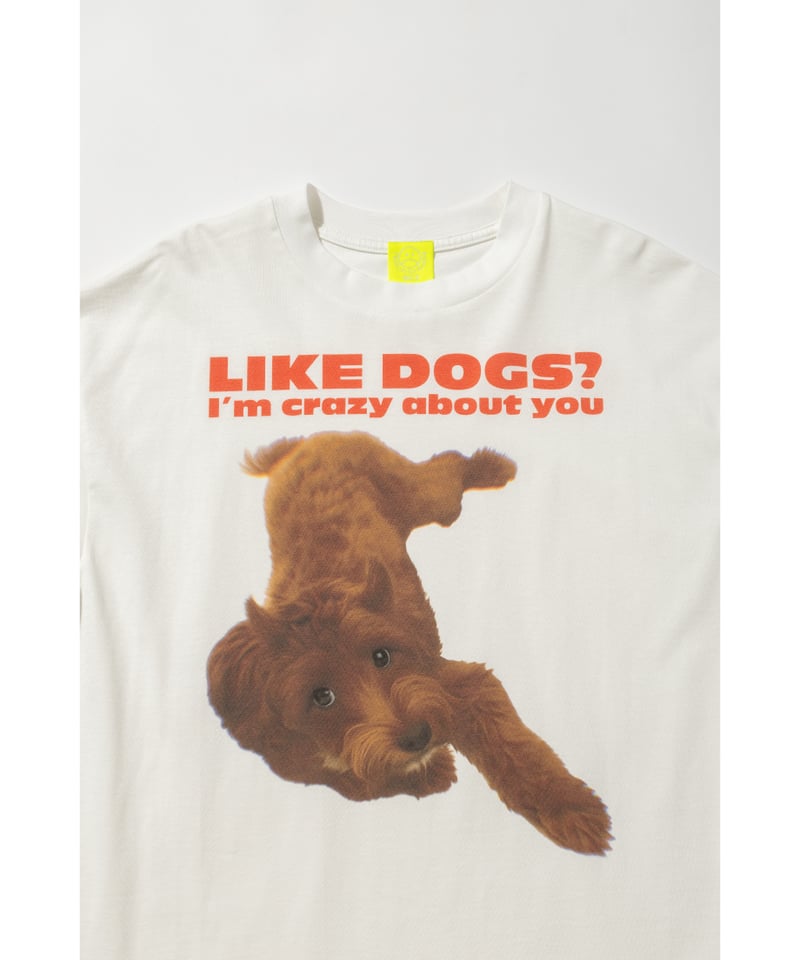 DOG TEE【WCJ-LK-031WHT】 | WCJ OFFICIAL WEB STORE
