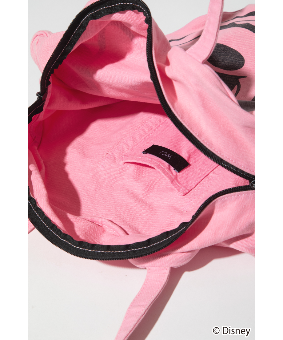 Disney / FACE DESIGN TOTE BAG(ミニー)【WCJ-GC-055PN Disney / FACE DESIGN TOTE BAG(ミニー)【WCJ-GC-055PN