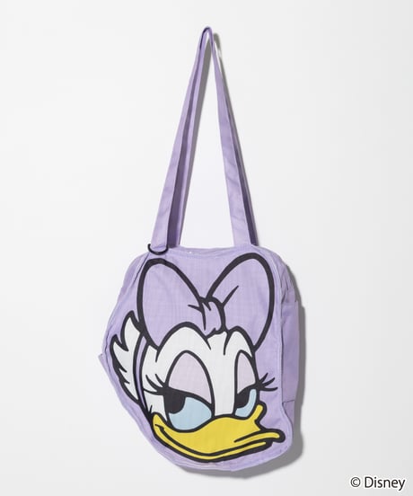 Disney / FACE DESIGN COLOR TOTE BAG(デイジー)【WCJ-GC-059PUR04】