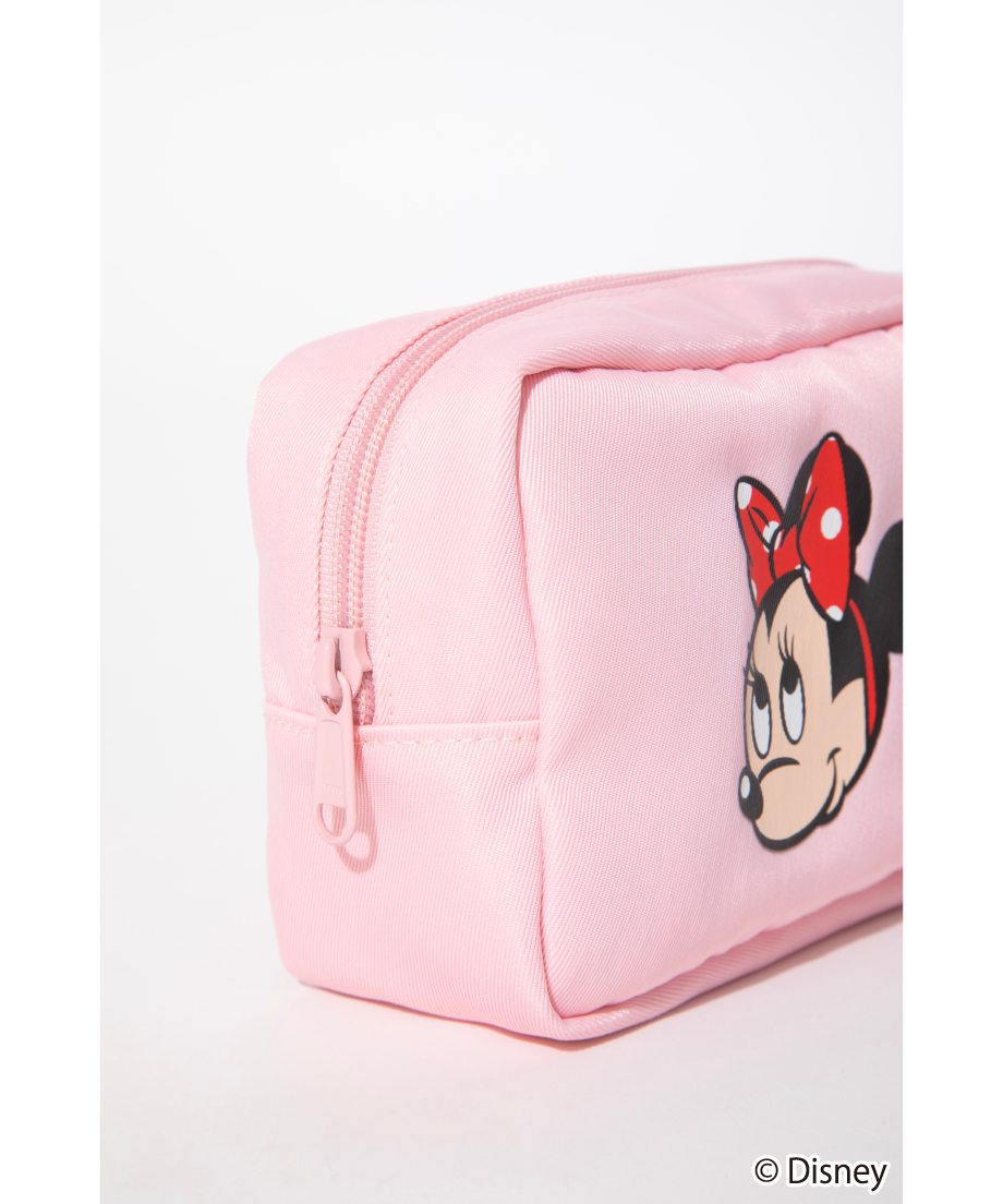 撥水】Disney / POUCH(ミニー)【WCJ-TD-014PNK-BEG02】 |