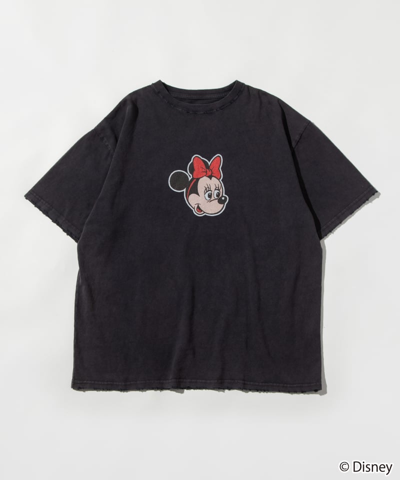 Disney / OVER DYE SS TEE(ミニー)【WCJ-GC-027BLK02】 Disney / OVER DYE SS TEE(ミニー)【WCJ-GC-027BLK02】